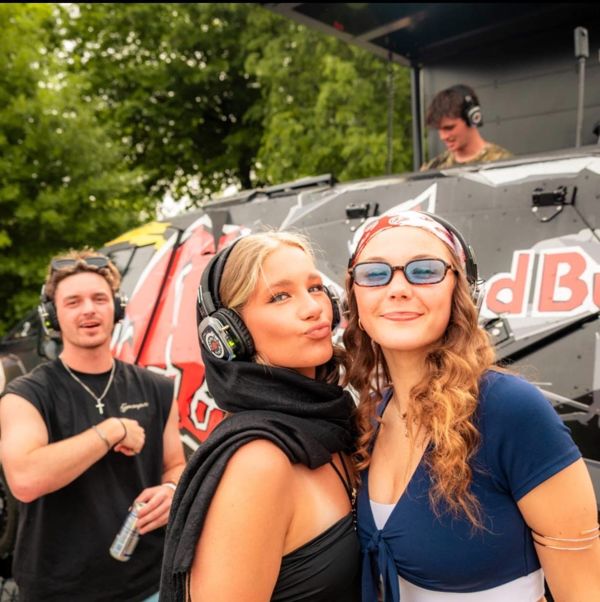Students at a Night School Tour show